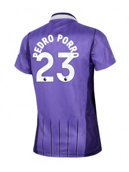 Tottenham Hotspur Pedro Porro #23 Ausweichtrikot für Frauen 2026-27 Kurzarm Tottenham Hotspur Pedro Porro #23 Ausweichtrikot für Frauen 2026-27 Kurzarm